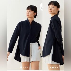 Aday Something Borrowed Shirt in Black , size Small